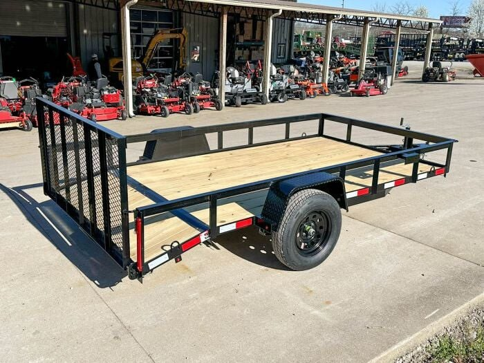 Utility trailer rental Maryland - Versatile hauling trailer for moving and yard work